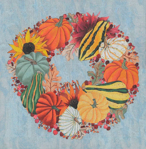 Autumn Nocturne Wreath (Dedes Needleworks)