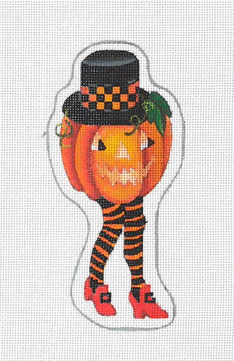 Tassle Top - Dancing Pumpkin (Dedes Needleworks)