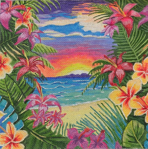 Eden Sunset (Purple Palm Designs)