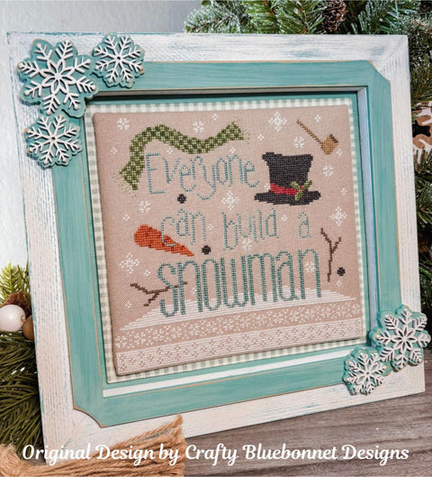 Everyone Can Build a Snowman (Crafty Bluebonnet Designs)