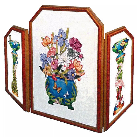Majolica Firescreen (Trubey Designs)