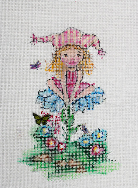 Enchanted Fairy Garden / Fairy on Flower (Cheryl & Annie)