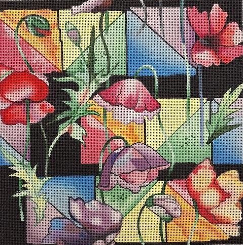 Floral Abstract 2686 (Mindys Needlepoint)
