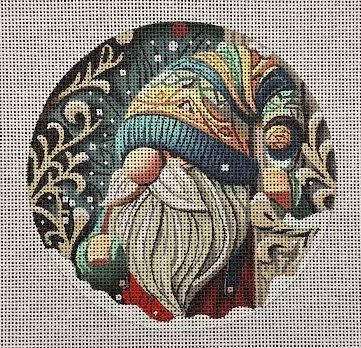 Folksy Santa (Mindys Needlepoint)