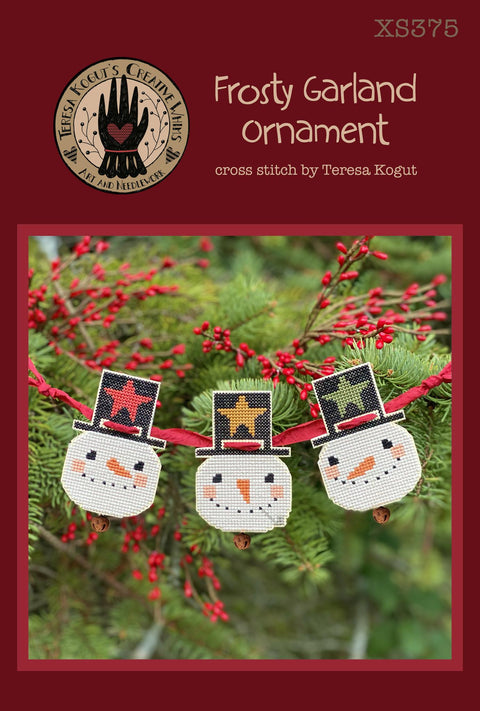 Frosty Garland Ornament (Teresa Kogut)