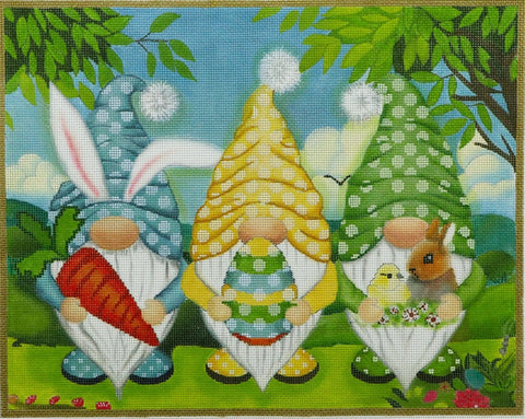 Easter Gnomes (Lani's Needlepoint)