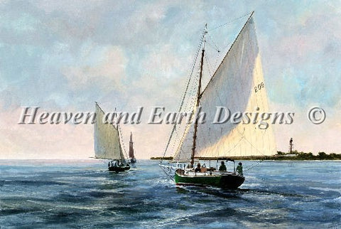Gaffed Rigged Sloop (Roger Bansemer)