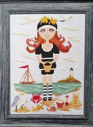 Gigi at the Seashore  (By The Bay Needleart)