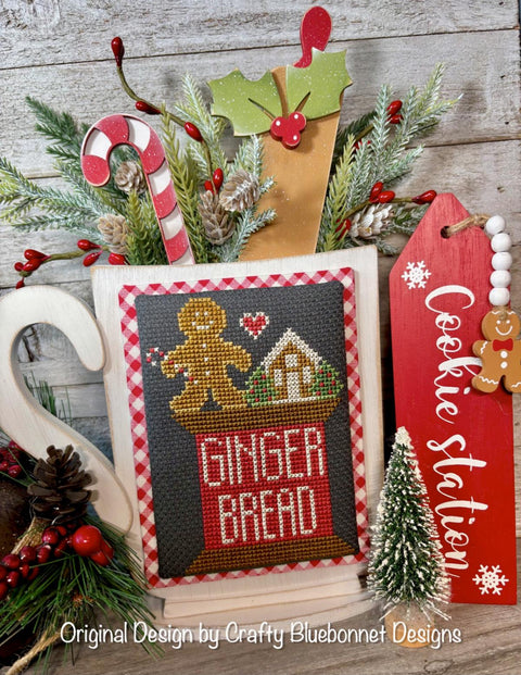 Gingerbread Spool (Crafty Bluebonnet Designs)