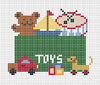 Green Toy Chest (Hello Tess Designs)