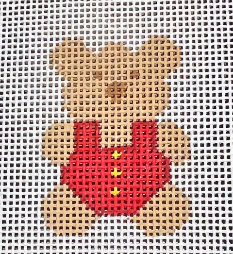 Mini Teddy Bear/Red (Danji Designs)