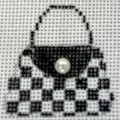 Mini Purse/Black & White (Danji Designs)