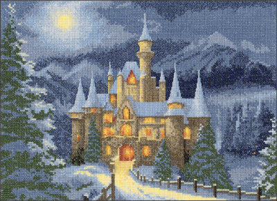 Christmas Fairytale Castle (John Clayton) (Heritage Stitchcraft)