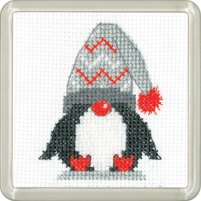 Penguin Wolly Hat Coaster (Kristen Roche)