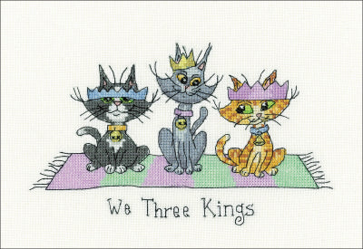 We Three Kings - Evenweave (Heritage Stitchcraft)
