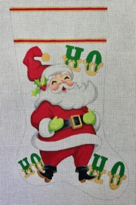 Laughing Santa Stocking - 18M (Raymond M Crawford)