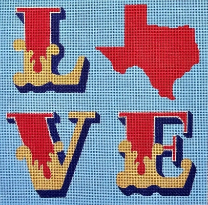 Texas Love Square - 18M (Raymond M Crawford)