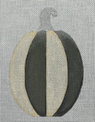 Tall Grey Stripe Pumpkin - 18M (Raymond M Crawford)