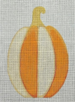Tall Orange Stripe Pumpkin - 18M (Raymond M Crawford)