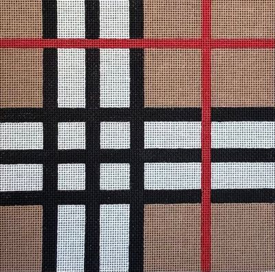 Brown Plaid Square - 13M (Raymond M Crawford)