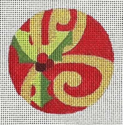 Red Swirl Round (Raymond M Crawford)