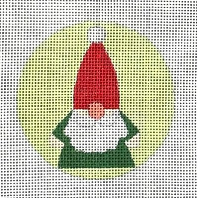 Gnome Round Ornament - 18M (Raymond M Crawford)