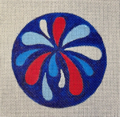 Fireworks Round Ornament (Raymond M Crawford)