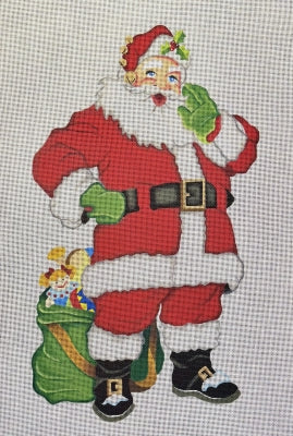 Santa w/Bag of Toys Standup (Raymond M Crawford)