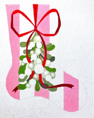 Mistletoe Midi Stocking - 13M (Raymond M Crawford)