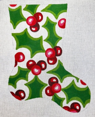 Holly Midi Stocking - 13M (Raymond M Crawford)