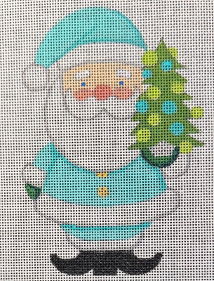 Small Blue Santa (Raymond M Crawford)