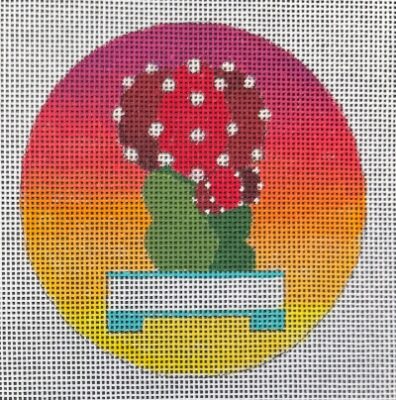Cactus Round Ornament #1 (Raymond M Crawford)
