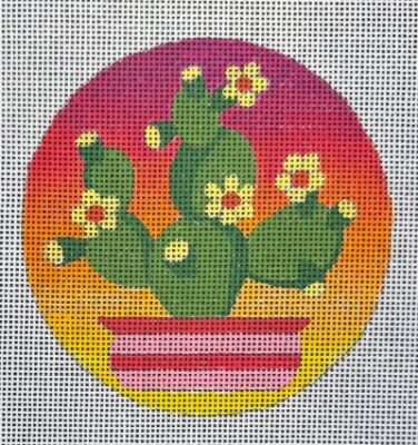 Cactus Round Ornament #3 (Raymond M Crawford)