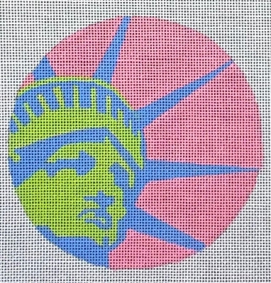 Liberty Round Ornament 2 (Raymond M Crawford)