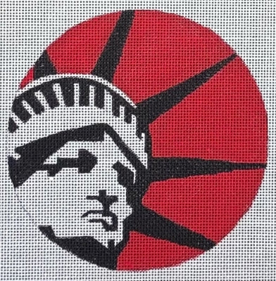 Liberty Round Ornament 4 (Raymond M Crawford)