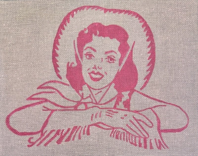 Cowgirl Portrait/Pink (Raymond M Crawford)