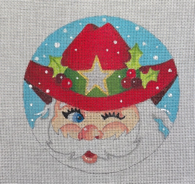 Western Santa Ornament - 13M (Raymond M Crawford)
