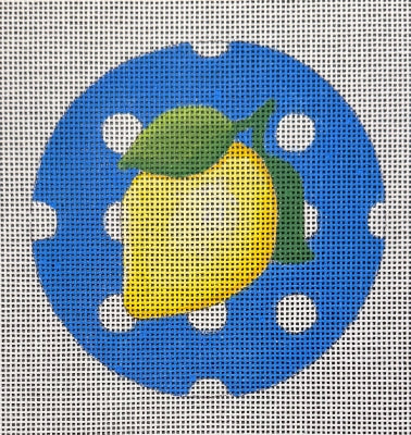 Lemon Dot Blue/Round (Raymond M Crawford)