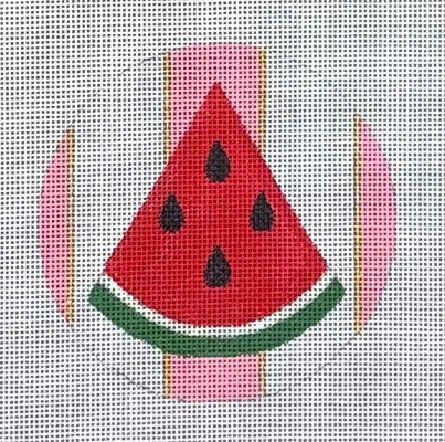 Melon Dot Pink Stripe/Round (Raymond M Crawford)