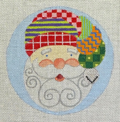 Sock Hat Santa Ornament (Raymond M Crawford)