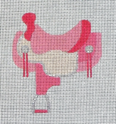 Pink Saddle Ornament (Raymond M Crawford)