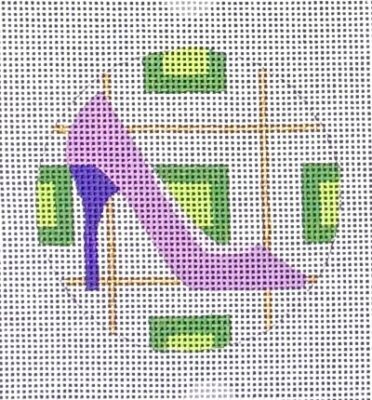 Lilac High Heel Ornament (Raymond M Crawford)