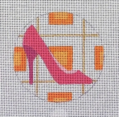Pink High Heel Ornament (Raymond M Crawford)