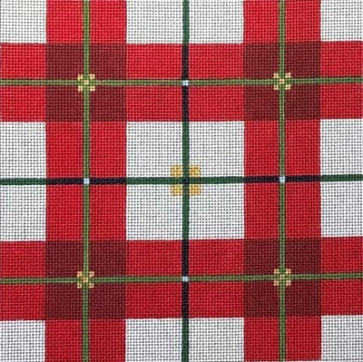 Red Plaid Square (Raymond M Crawford)