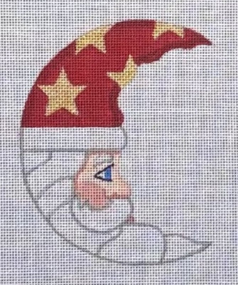 Red Crescent Santa Ornament (Raymond M Crawford)