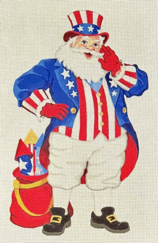 Uncle Sam Santa (Raymond M Crawford)