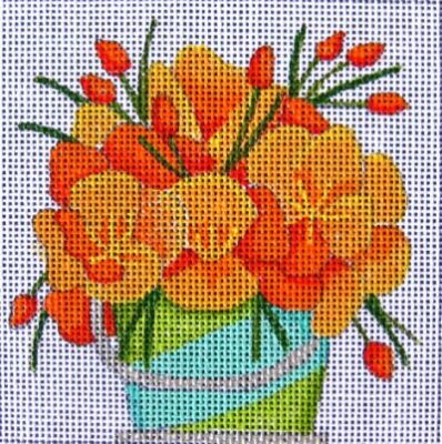 Poppies w/Stitch Guide (Raymond M Crawford)