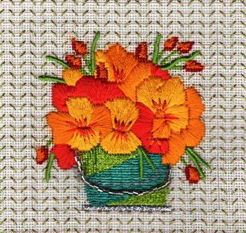 Poppies w/Stitch Guide (Raymond M Crawford)