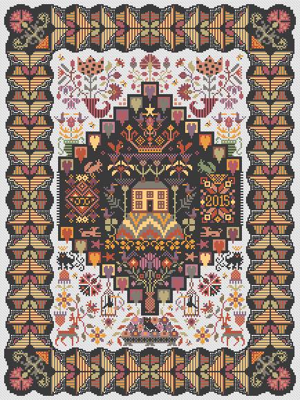 House on the Hill (Long Dog Samplers)
