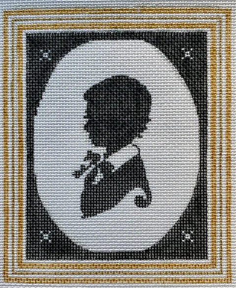 Silhouette Series - John Jr. (The Plum Stitchery)